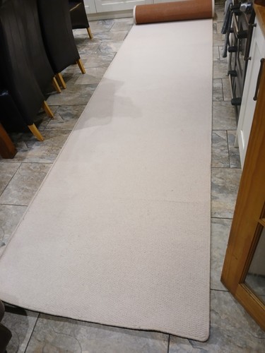 Hessian back runner - hessian,