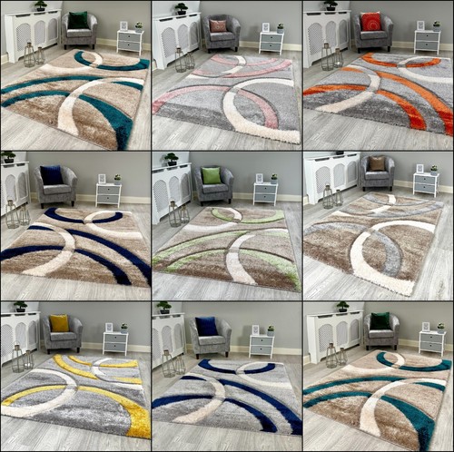 Thick pile shaggy rugs shiny - pile,