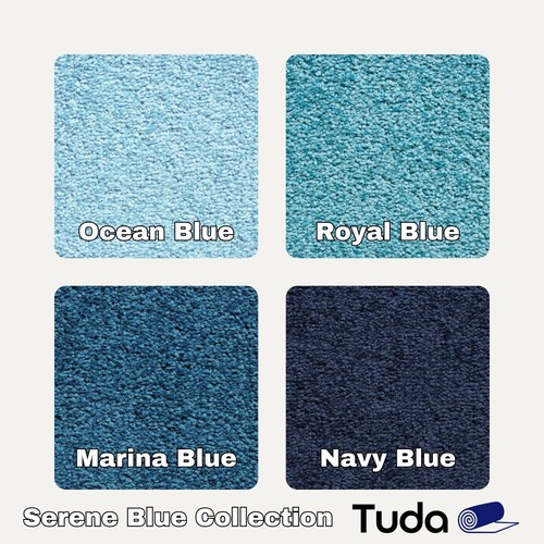 Quality serene blue carpet - quality,