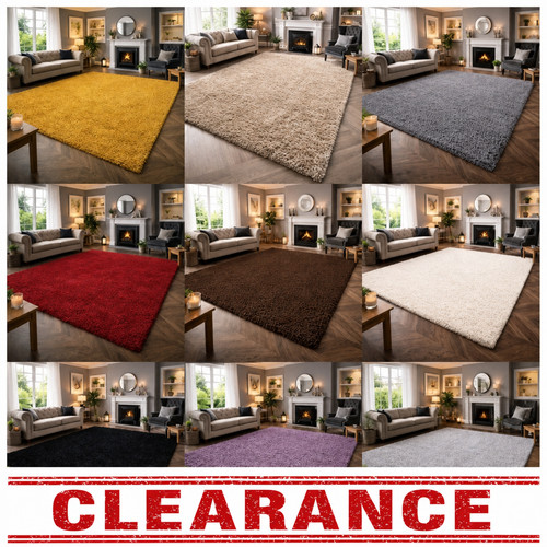 Soft shaggy rug large area - soft,